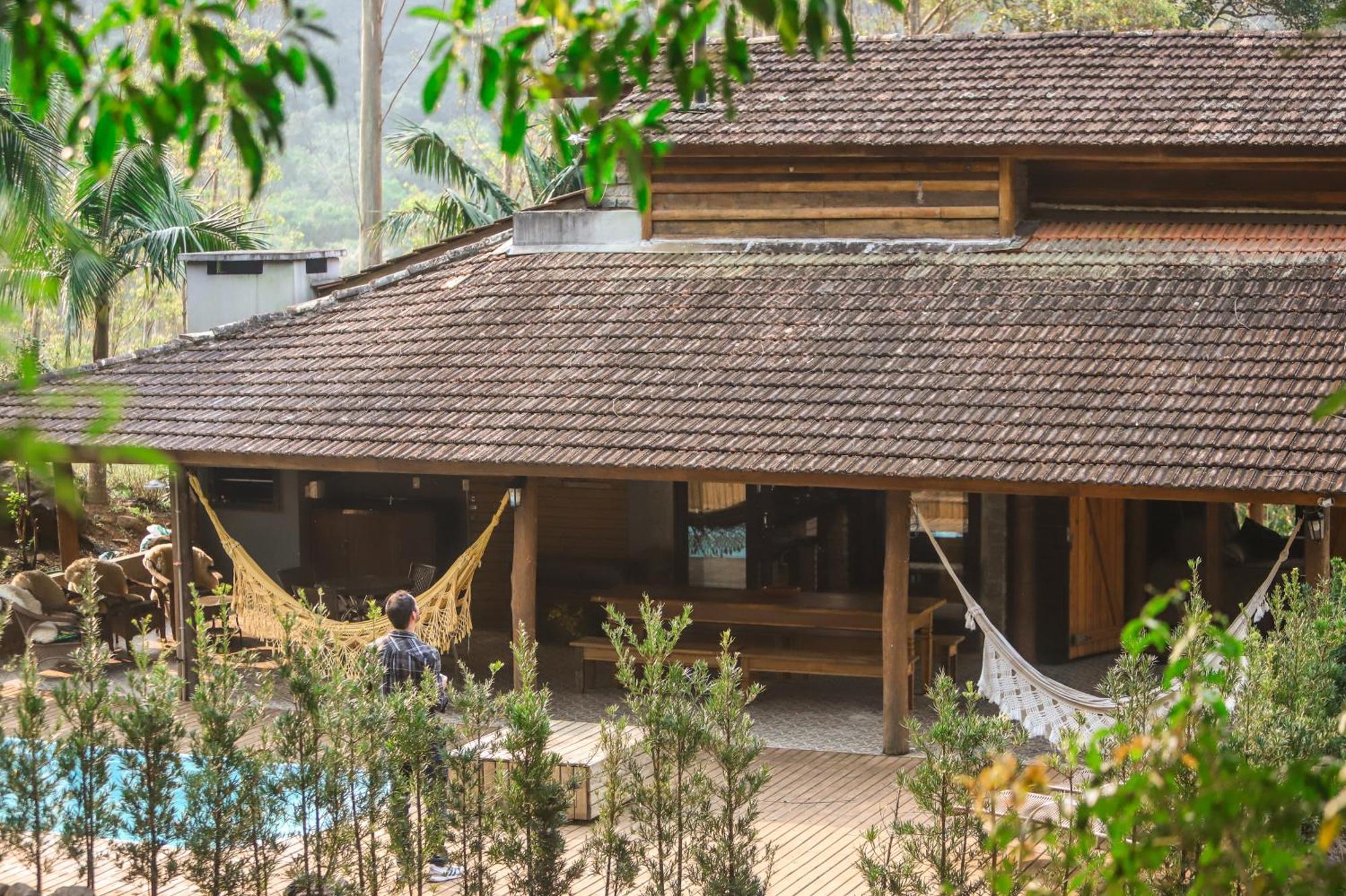 Chale Casa De Pedra, Vivenda Serra Velha, Chales De Montanha Timbe do Sul Εξωτερικό φωτογραφία