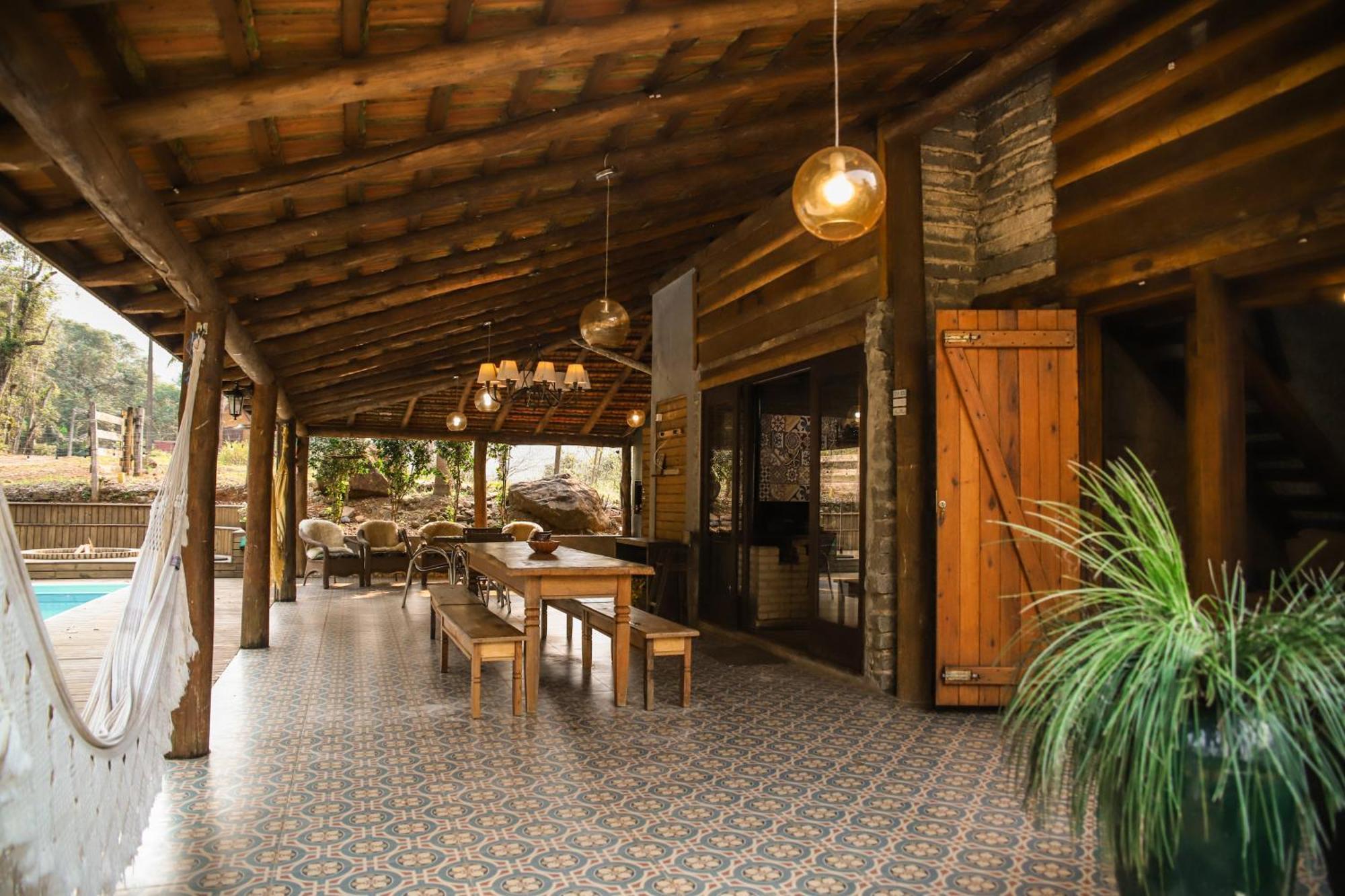 Chale Casa De Pedra, Vivenda Serra Velha, Chales De Montanha Timbe do Sul Εξωτερικό φωτογραφία