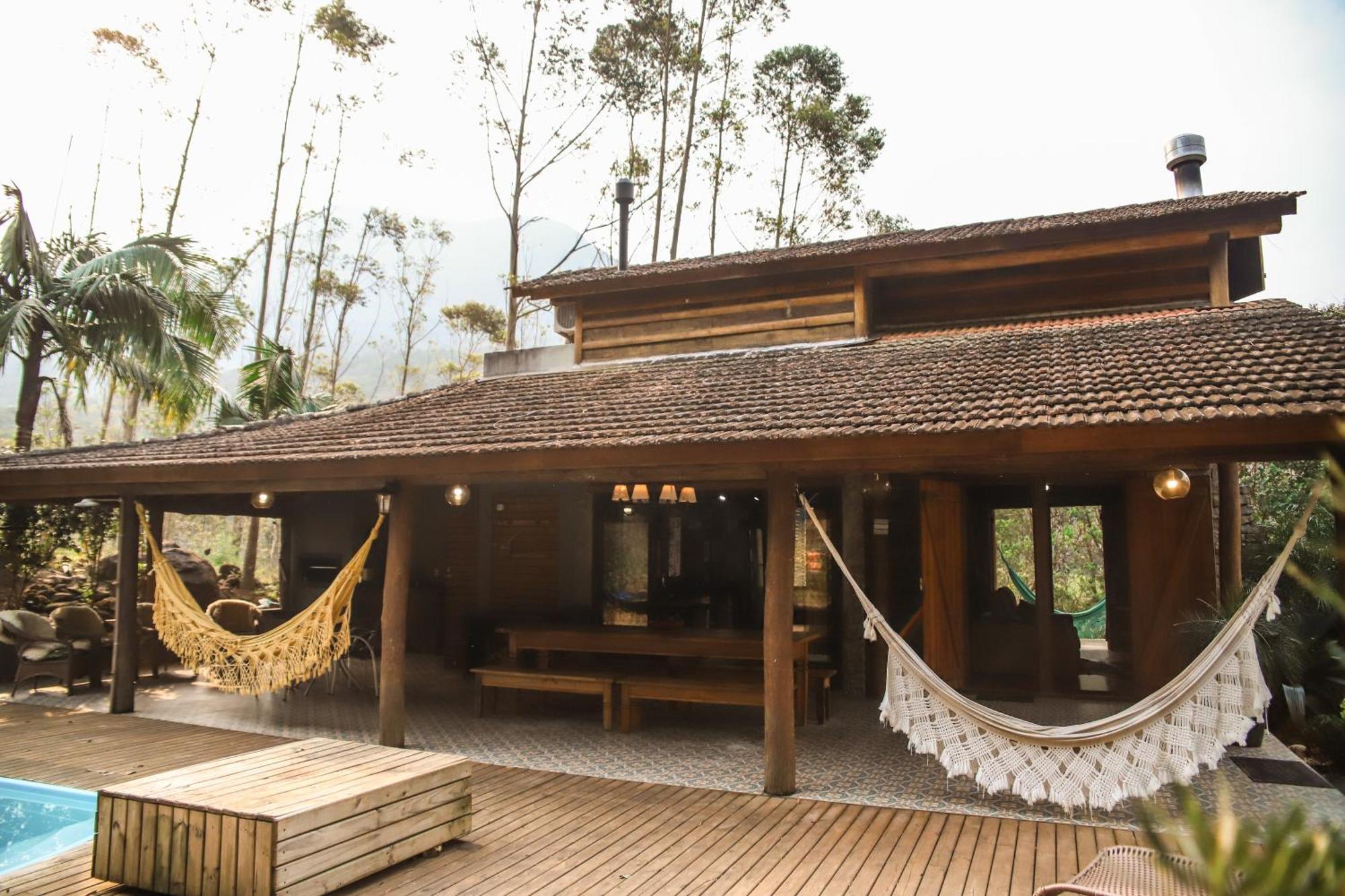 Chale Casa De Pedra, Vivenda Serra Velha, Chales De Montanha Timbe do Sul Εξωτερικό φωτογραφία