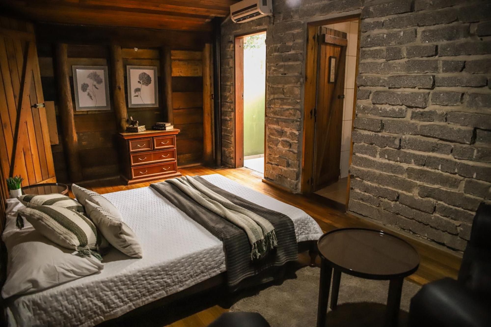 Chale Casa De Pedra, Vivenda Serra Velha, Chales De Montanha Timbe do Sul Εξωτερικό φωτογραφία